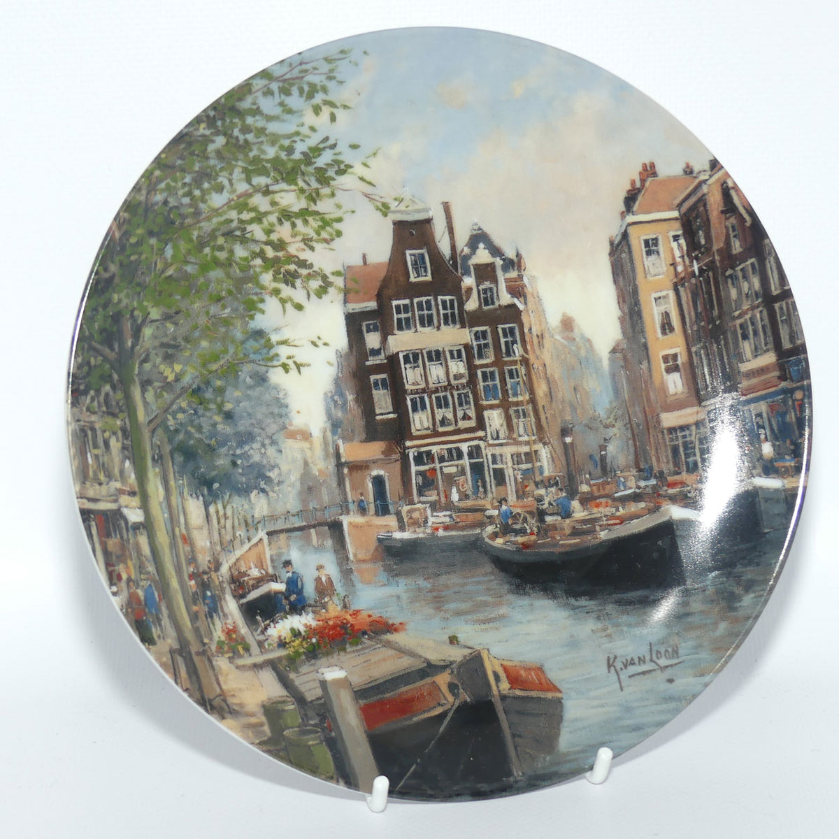 Bradex 31 R67 2.2 plate | Grachten Van Holland | Lente aan een Rotterdamse Gracht