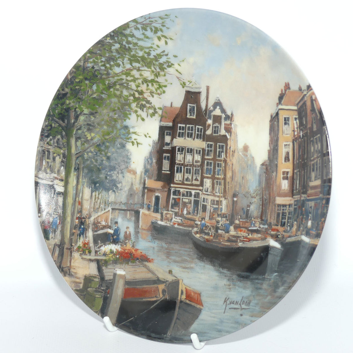 Bradex 31 R67 2.2 plate | Grachten Van Holland | Lente aan een Rotterdamse Gracht