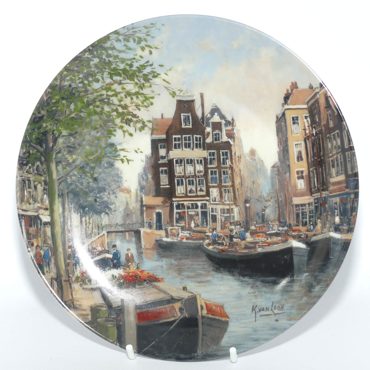 Bradex 31 R67 2.2 plate | Grachten Van Holland | Lente aan een Rotterdamse Gracht