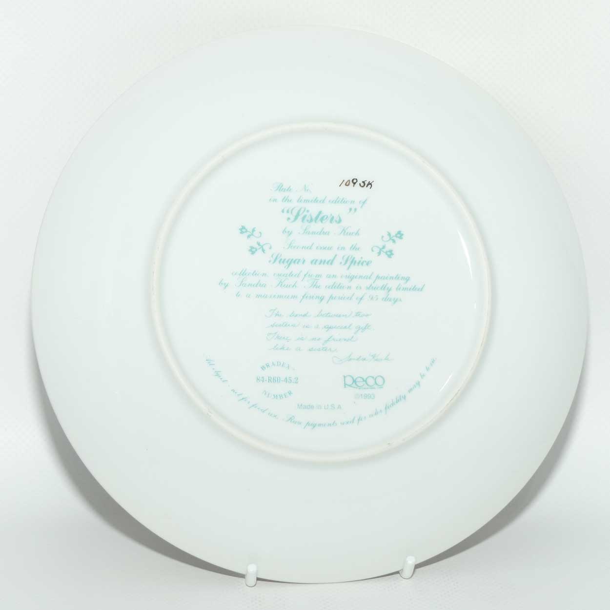 Bradex 84 R60 45.2 plate | Sugar and Spice by Sandra Kuck | Sisters