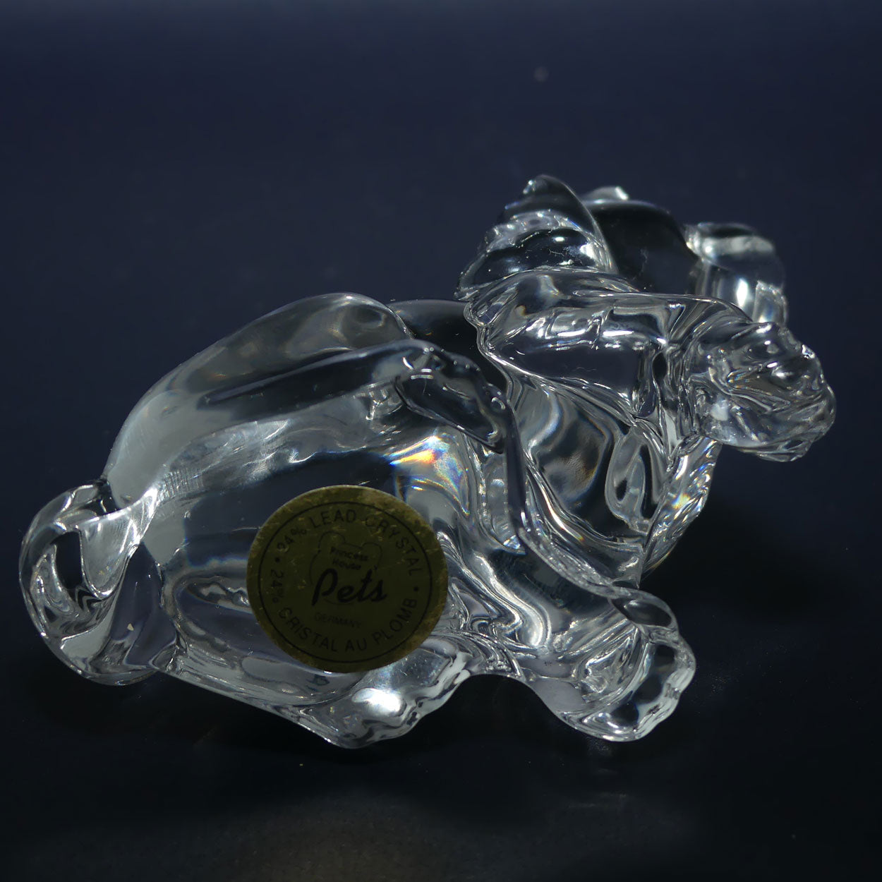 Princess House Pets Crystal pair of Cocker Spaniels | Dog Figures