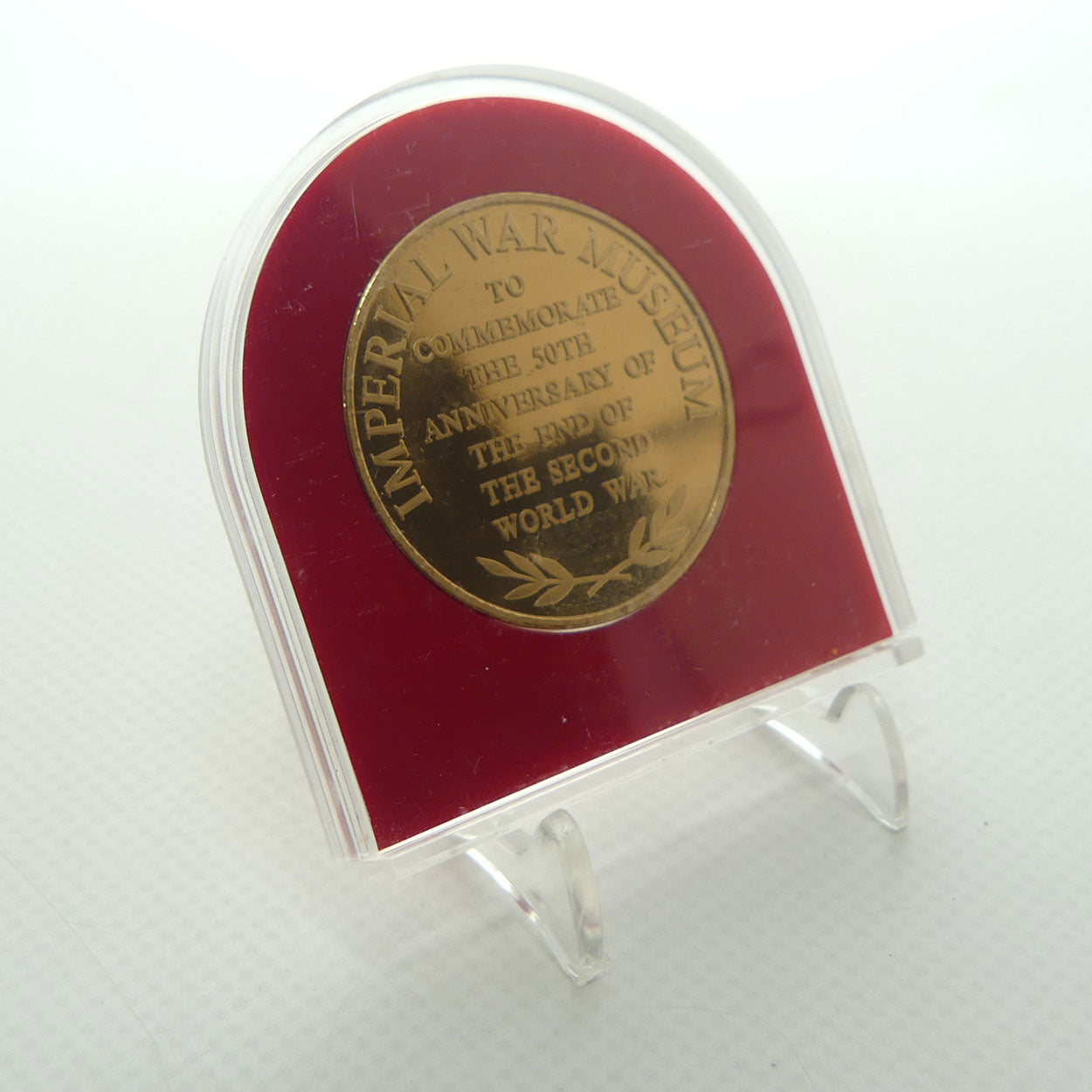 2 World War Two theme medallions | Duxford Airfield and Cabinet War Rooms | Churchill