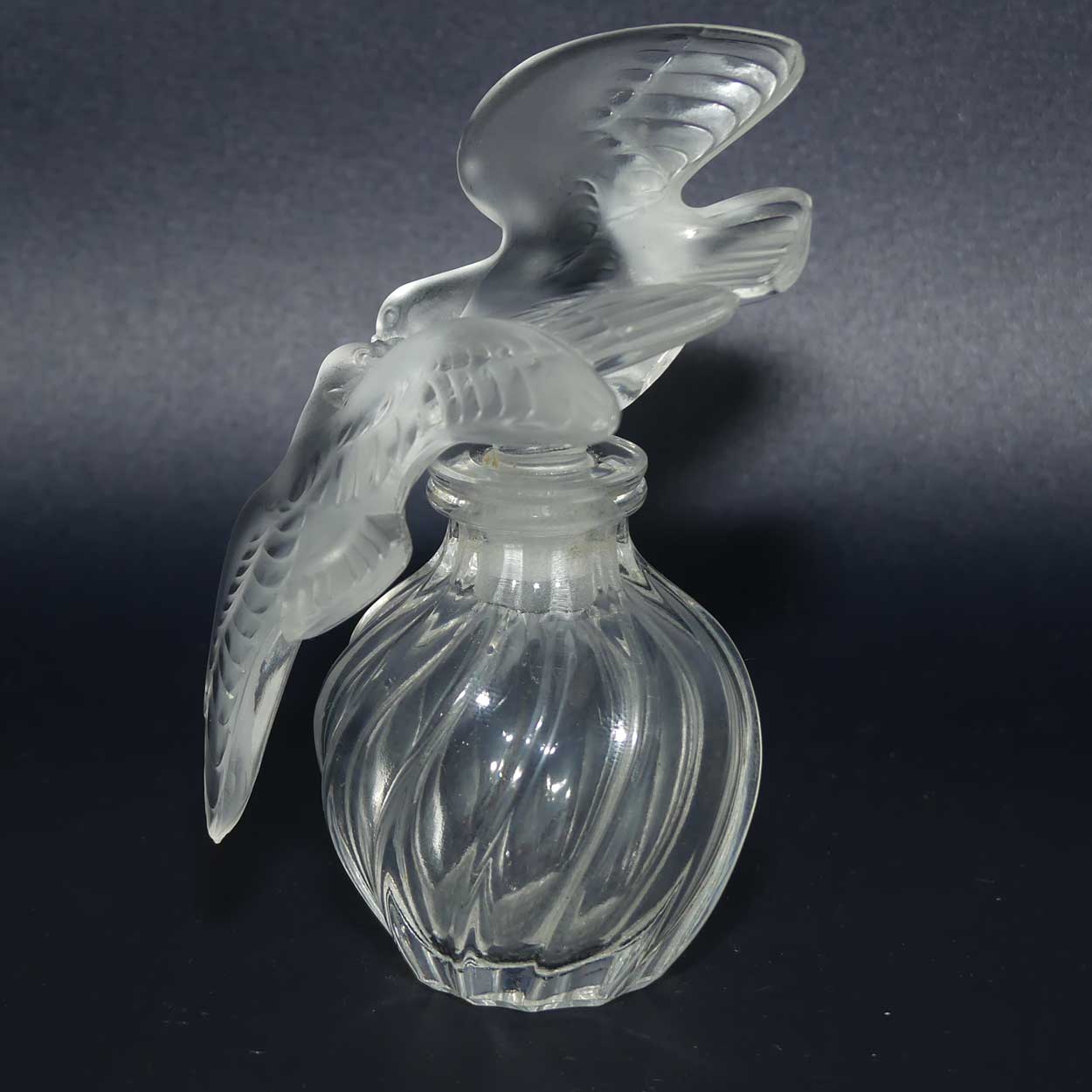 Lalique France L'Air du Temps perfume bottle | with fault