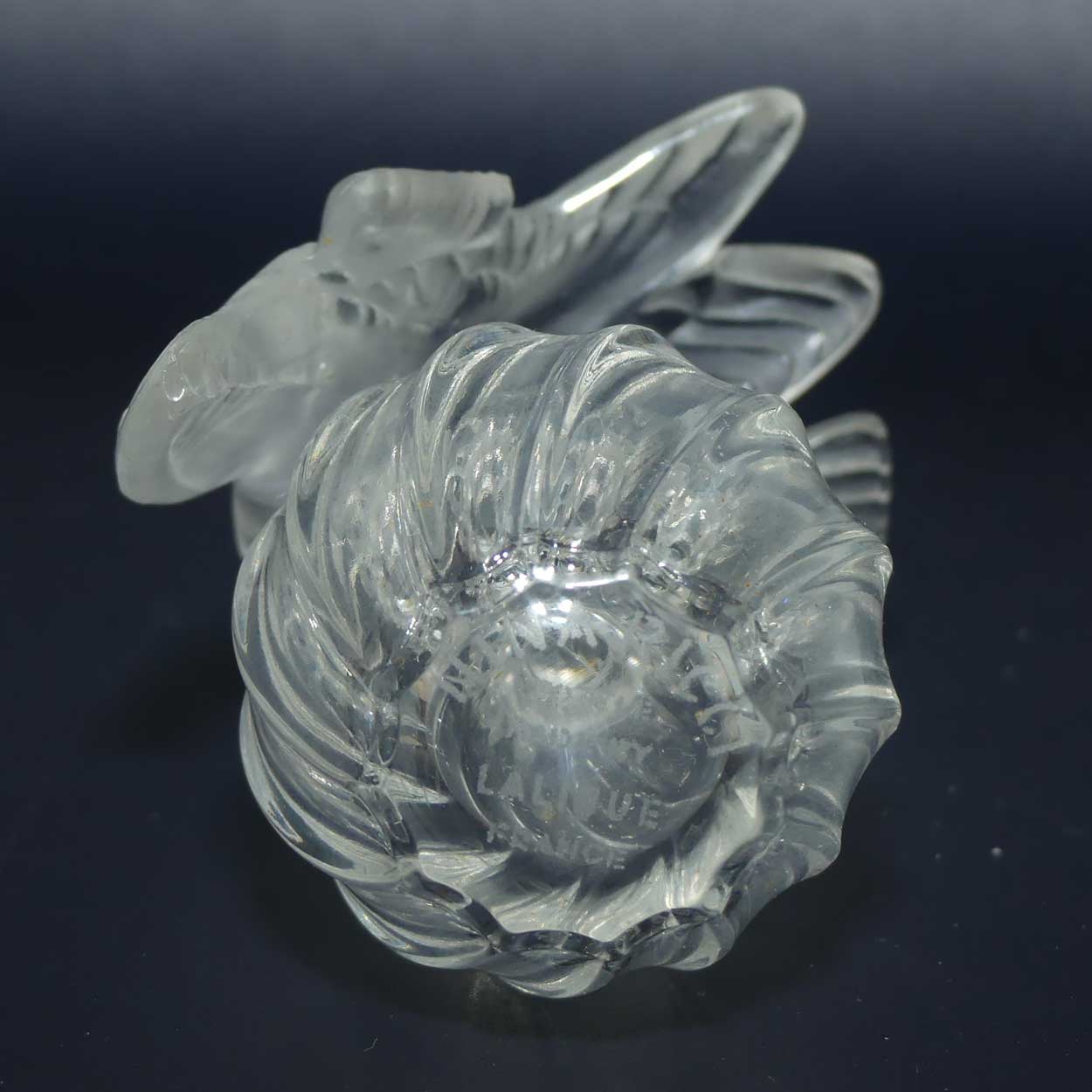 Lalique France L'Air du Temps perfume bottle | with fault