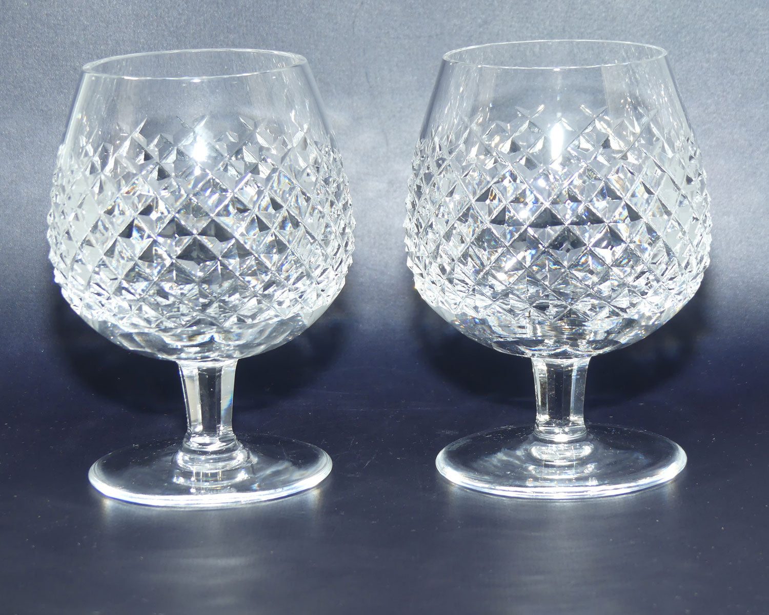 Waterford Crystal Alana pattern pair of Brandy Snifters | 300ml