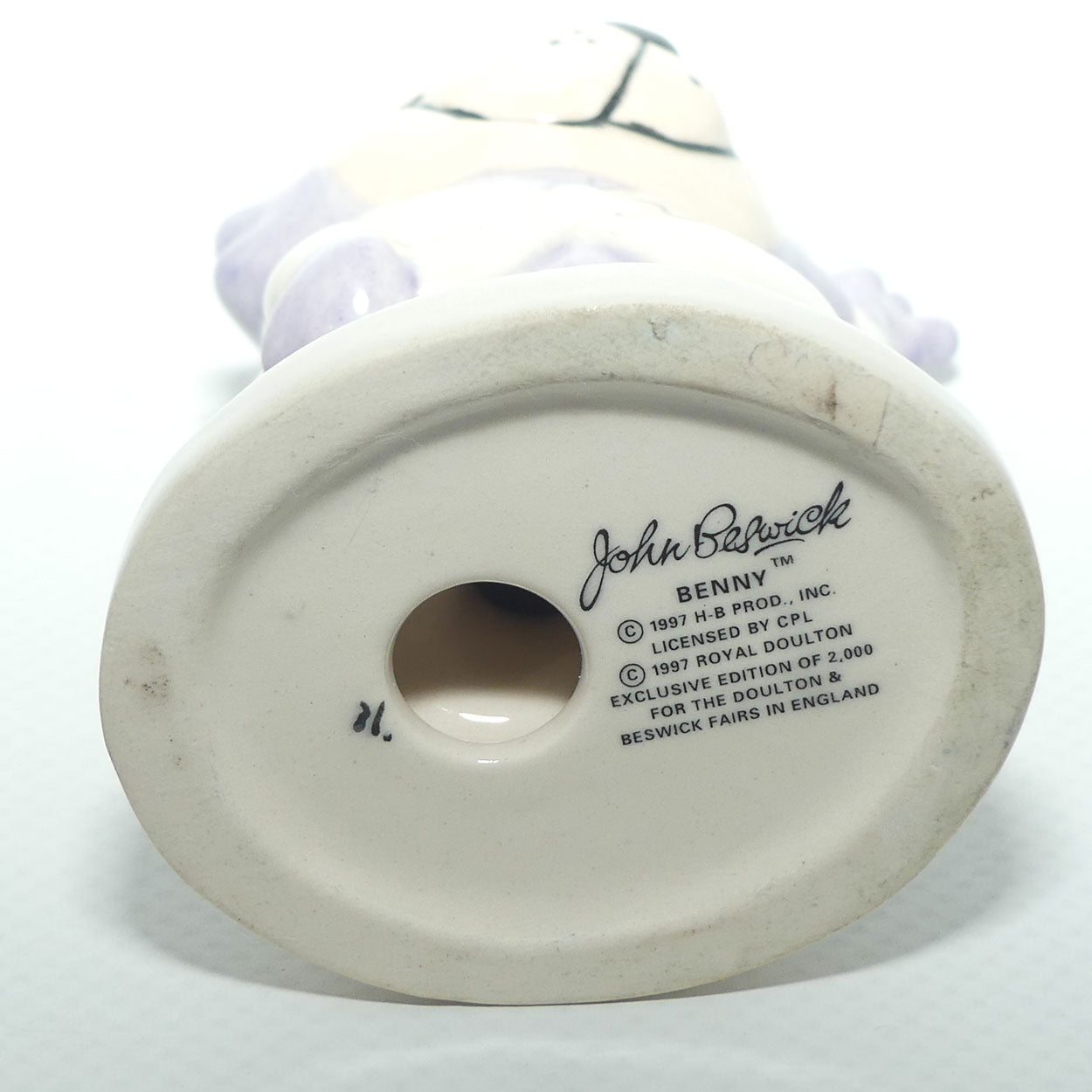 #3627 Beswick Top Cat and Friends figure | Benny | boxed