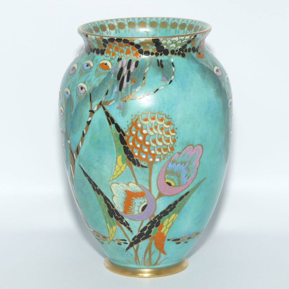 Carlton Ware Devil's Copse pattern vase | 3817