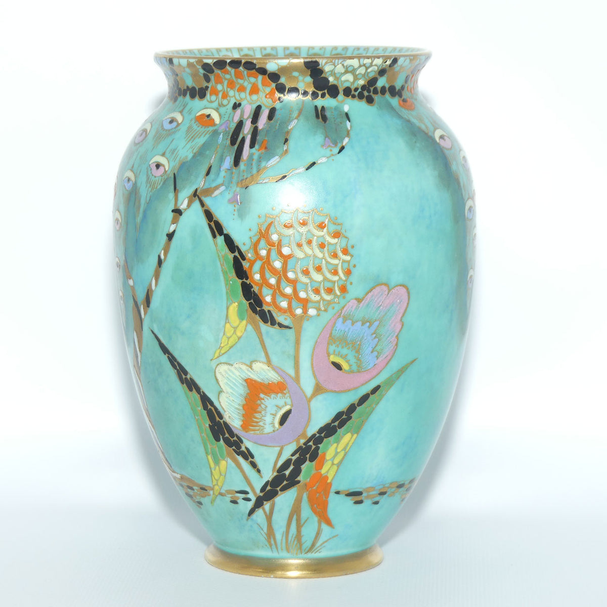 Carlton Ware Devil's Copse pattern vase | 3817