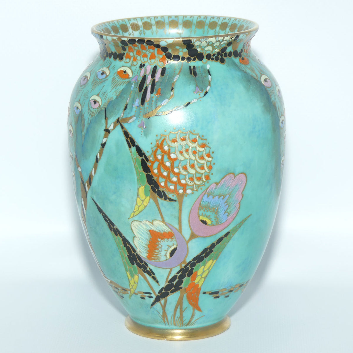 Carlton Ware Devil's Copse pattern vase | 3817