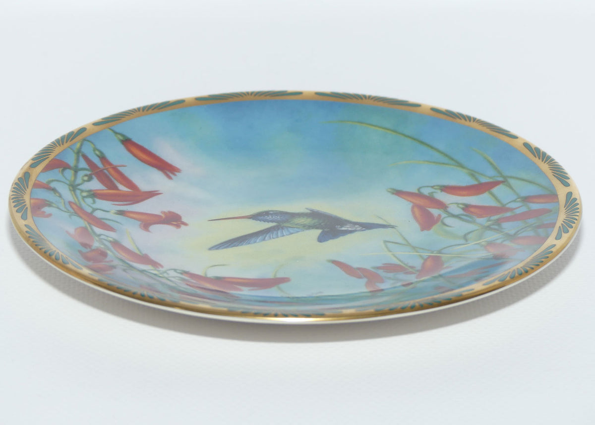 Bradex 84 P29 22.3 plate | Gems of Nature | Broad Billed Hummingbird and Penstemon + Cert