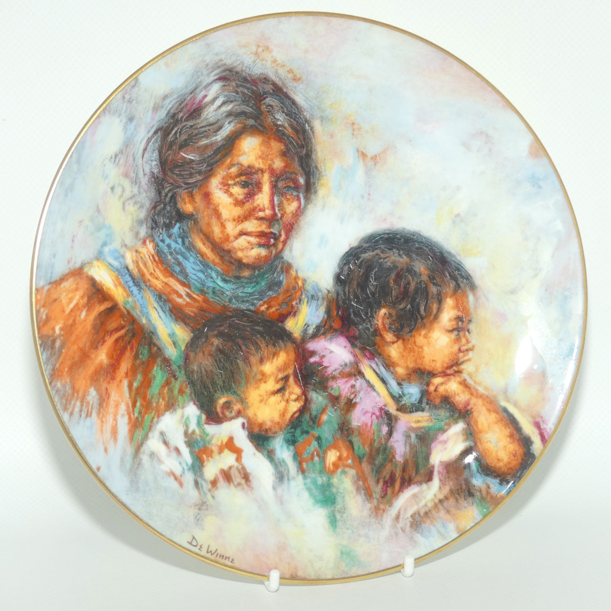 Royal Doulton Collectors International plate by Lisette De Winne #3 | Noble Heritage