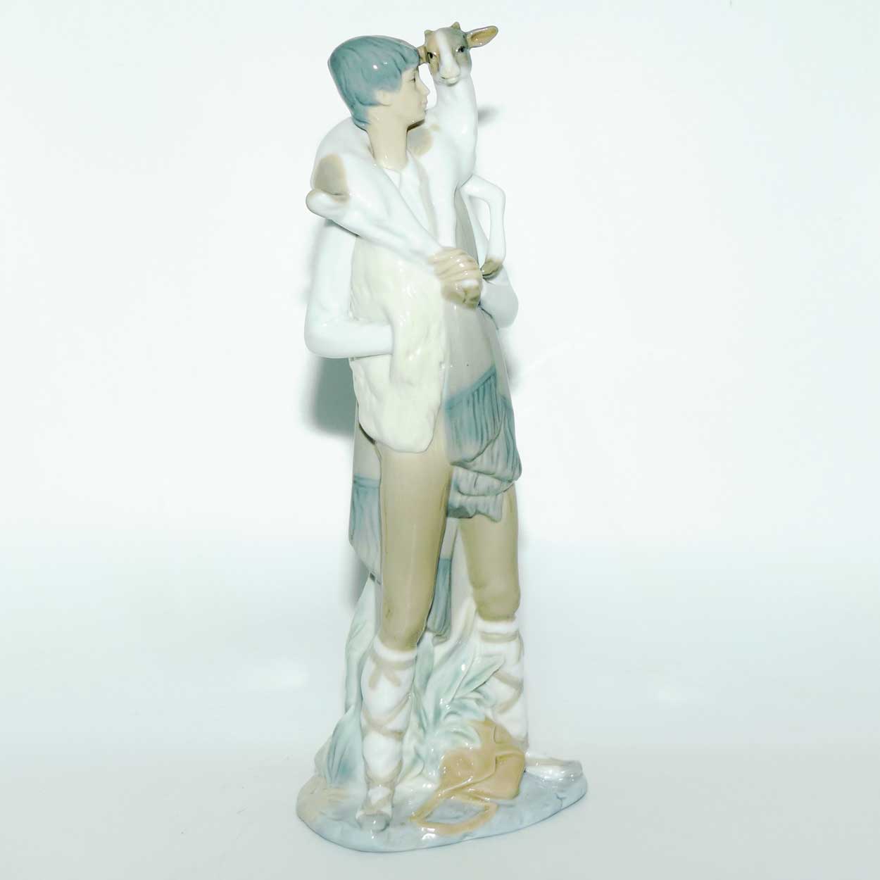 Lladro | Nao by Lladro figure Shepherd Boy with Goat | Lladro #4506