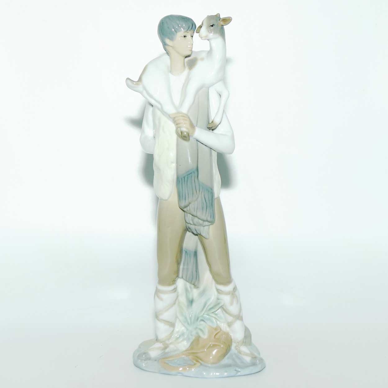 Lladro | Nao by Lladro figure Shepherd Boy with Goat | Lladro #4506