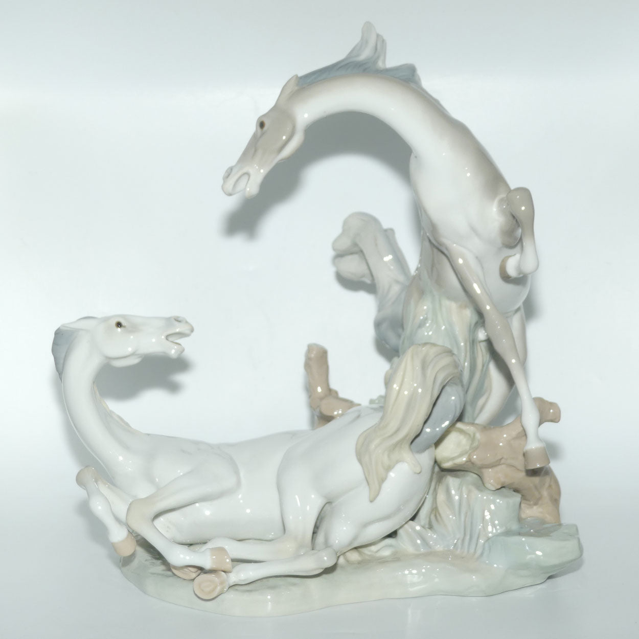 Lladro figure Playful Horses | #4597