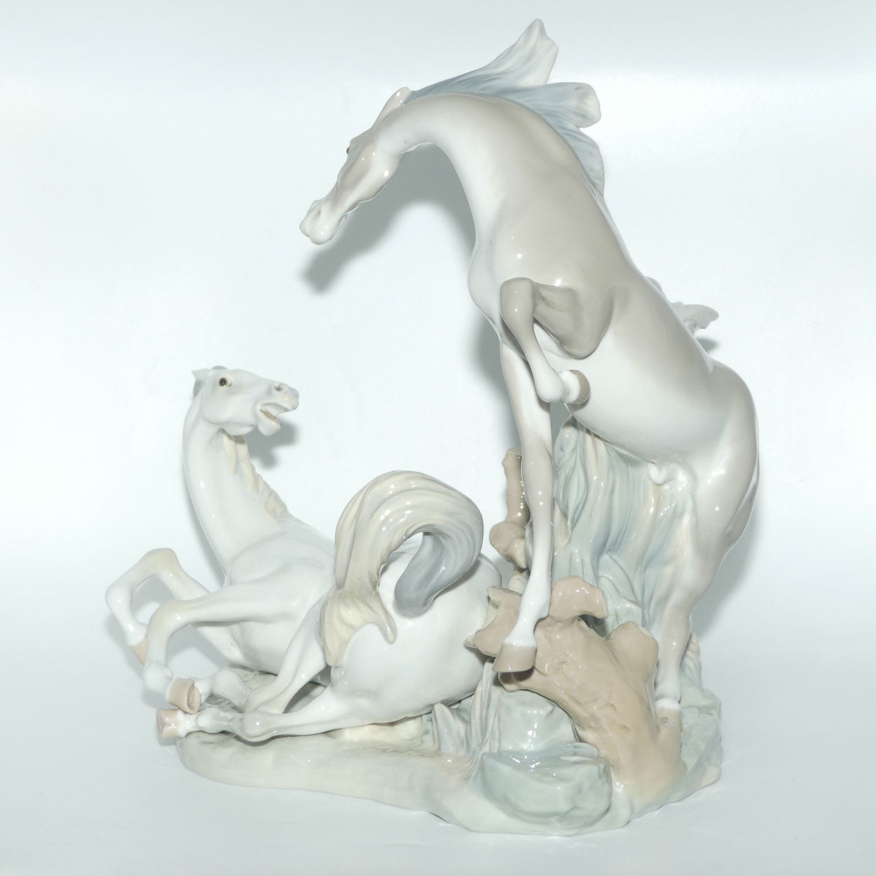 Lladro figure Playful Horses | #4597