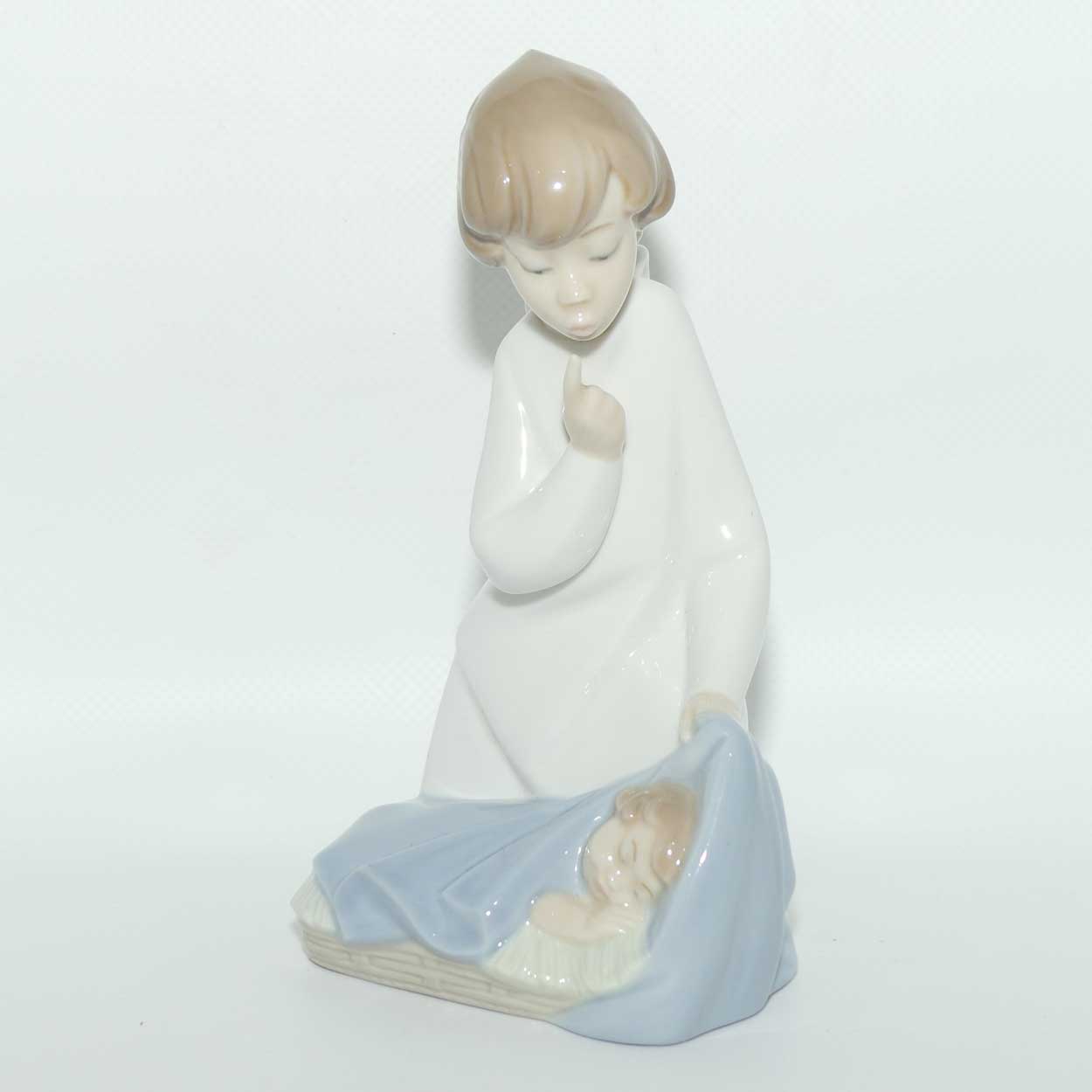 Lladro figure Angel with Child | Guardian Angel with Child | #4635
