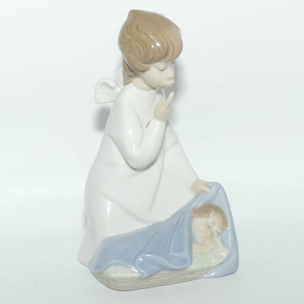 Lladro figure Angel with Child | Guardian Angel with Child | #4635