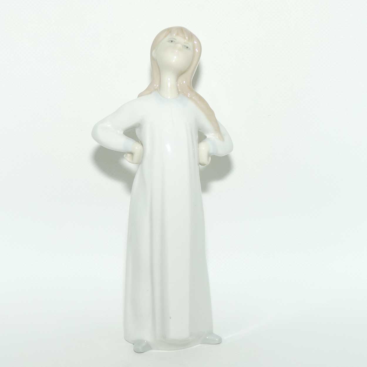 Lladro figure Girl Stretching #4872 | #1