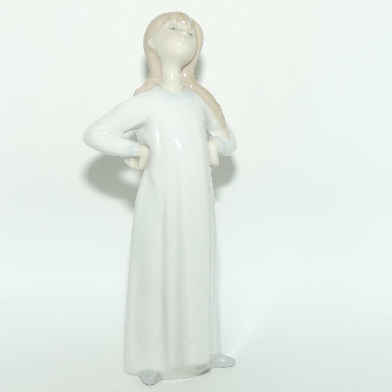 Lladro figure Girl Stretching #4872 | #1