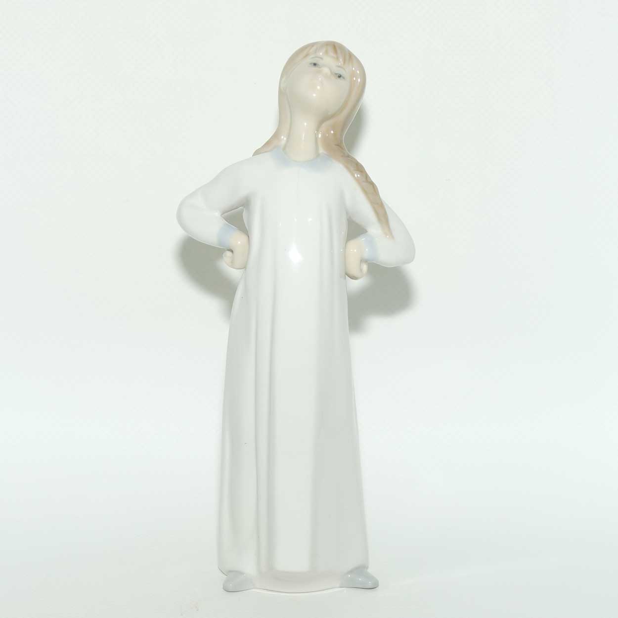 Lladro figure Girl Stretching #4872 | Boxed | #2