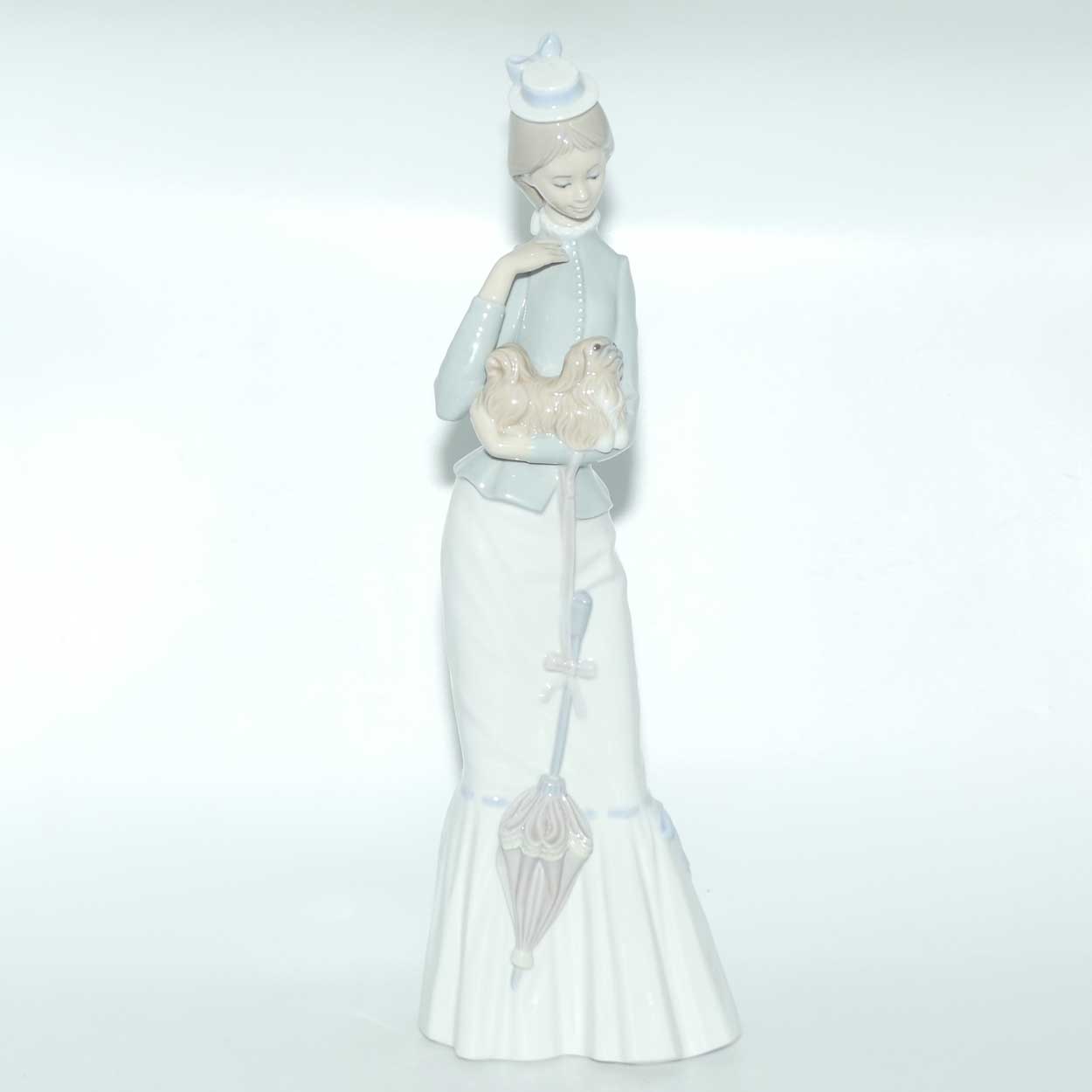 Lladro figure Walk with the Dog | My Dog | Pekingese | #2 | #4893