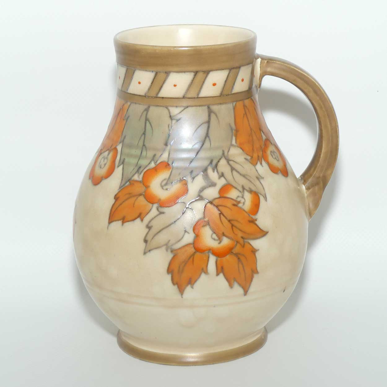 Crown Ducal Charlotte Rhead Floral pattern jug | Pattern 4921 | Shape 250