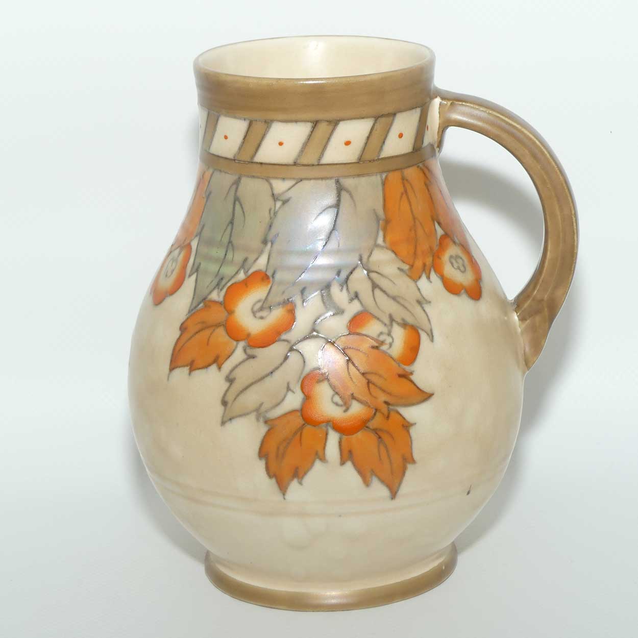 Crown Ducal Charlotte Rhead Floral pattern jug | Pattern 4921 | Shape 250