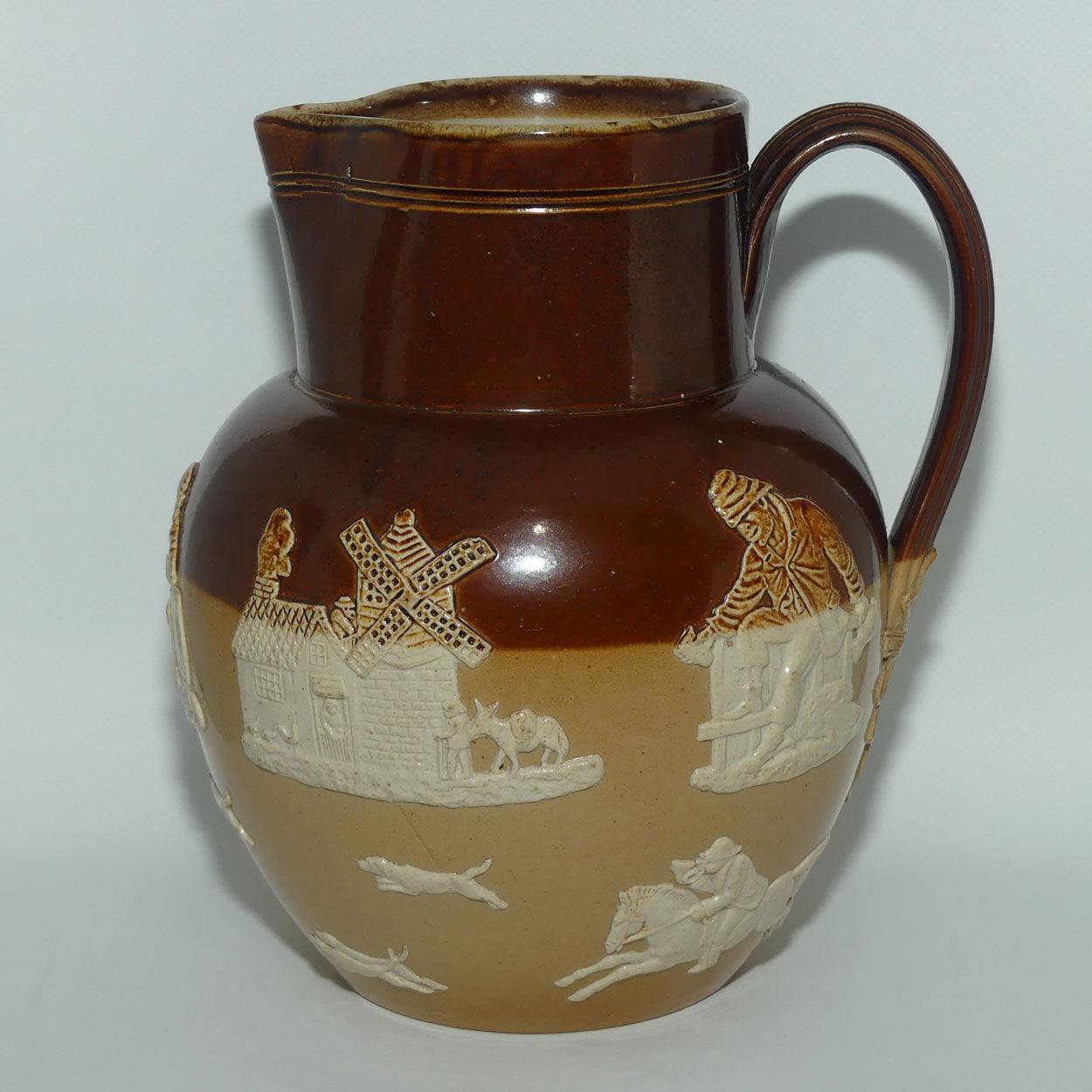 Royal Doulton Harvest Hunting large round jug | Shape 4957