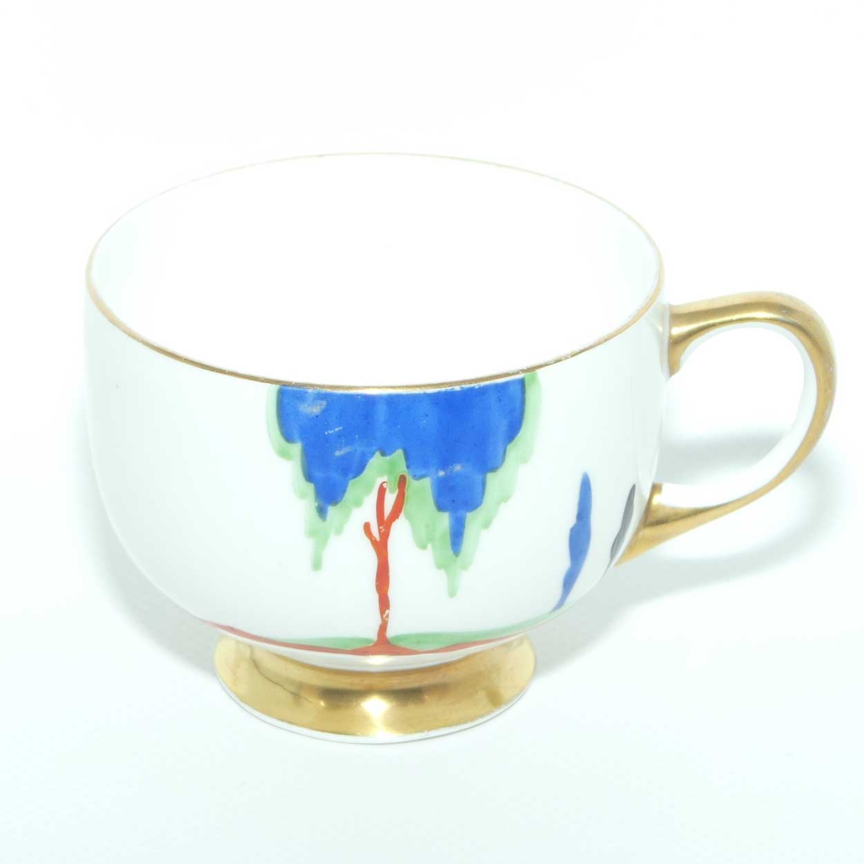 Carlton Ware | Carlton China Deco tree trio | Pattern 4986