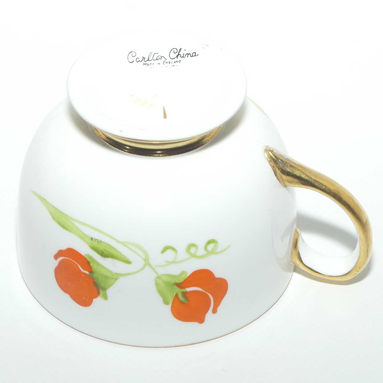 Carlton Ware | Carlton China Orange Poppy trio | Pattern 4992