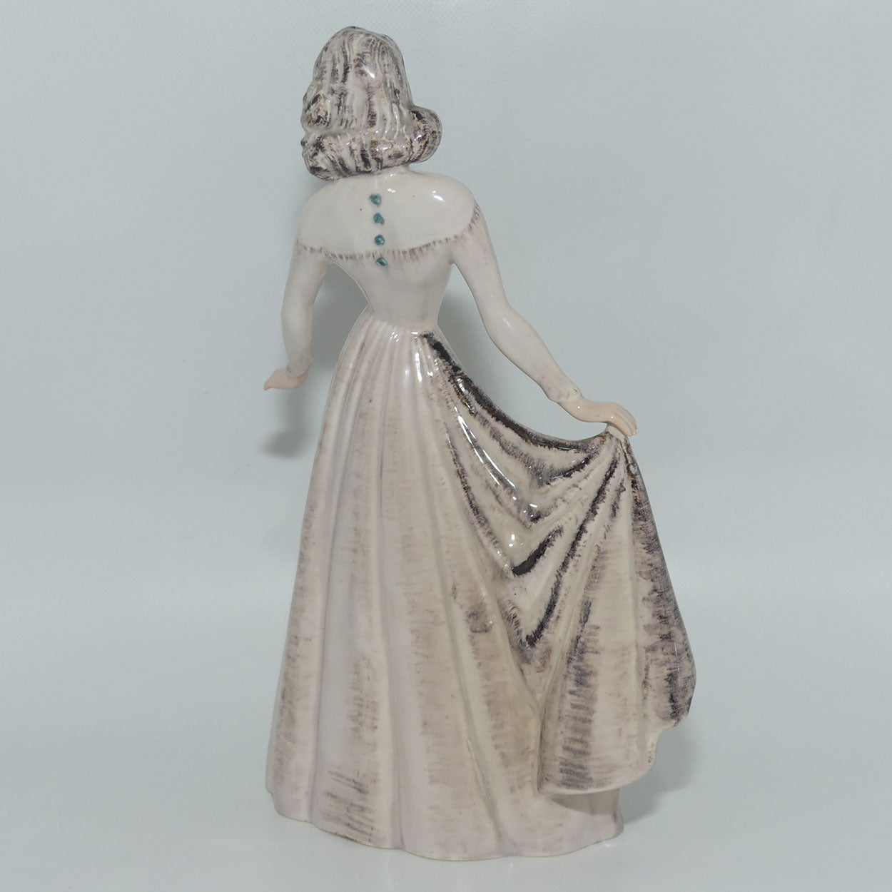 Wedgwood and Co figure #67 Lady holding Dress