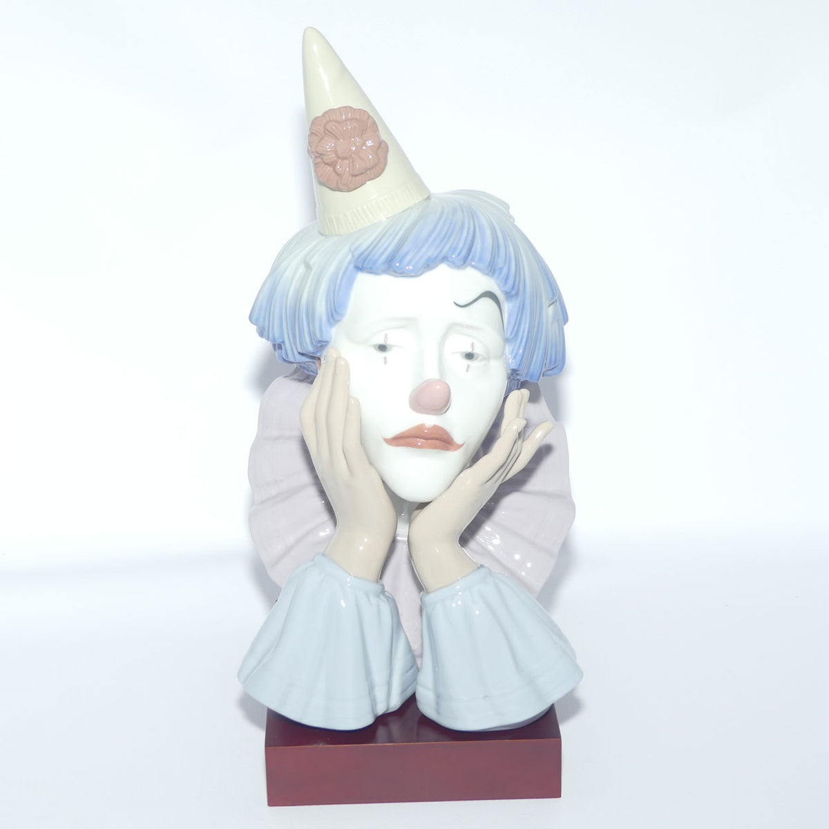 Lladro Clown's Head | Jester | with Base | #5129 | #2
