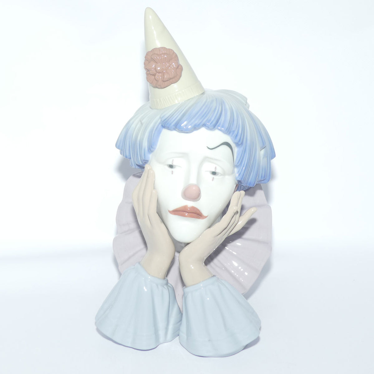 Lladro Clown's Head | Jester | with Base | #5129 | #2