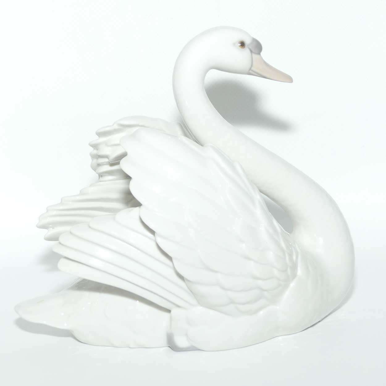 Lladro Swan with Wings Spread | #5231