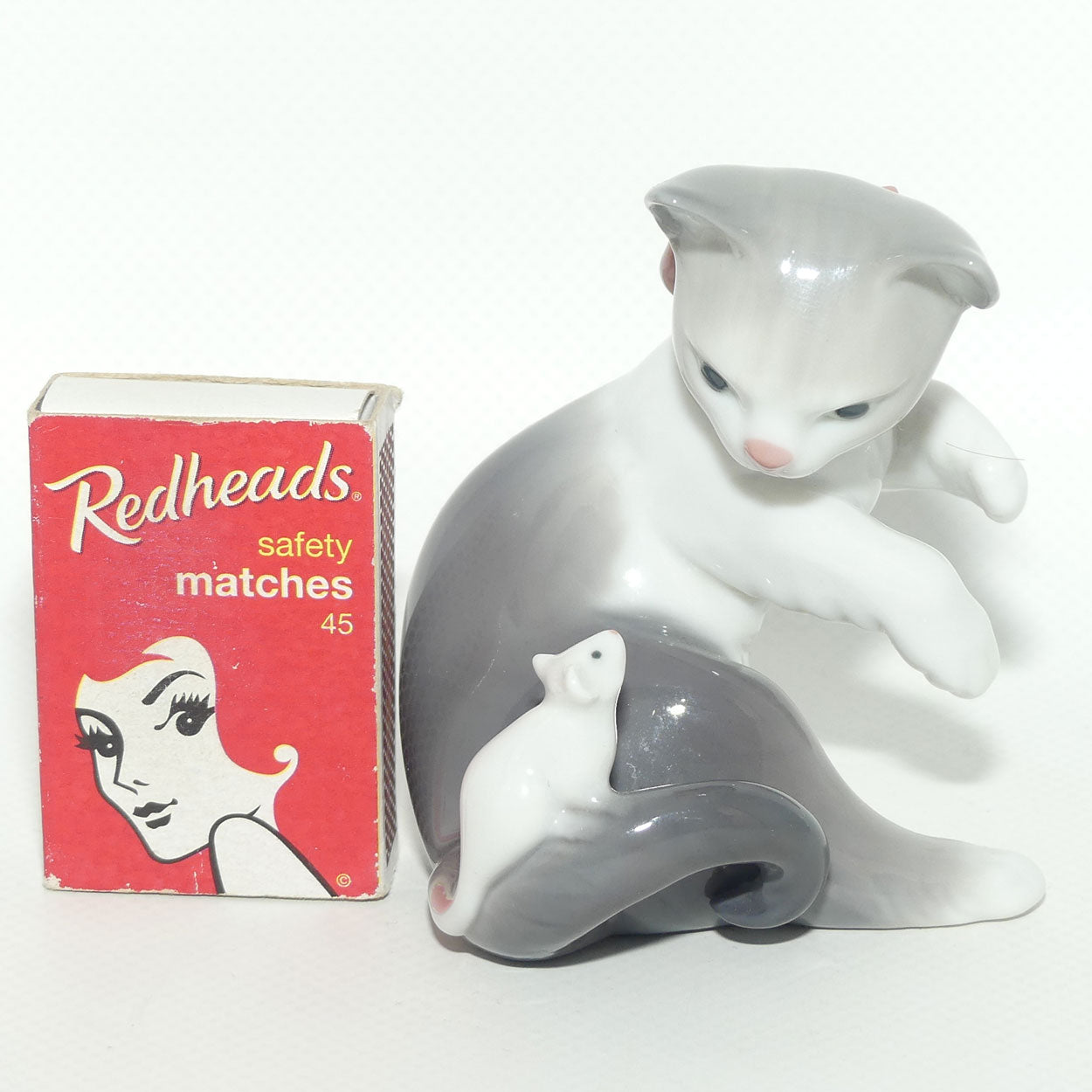 Lladro figure Cat and Mouse | #5236