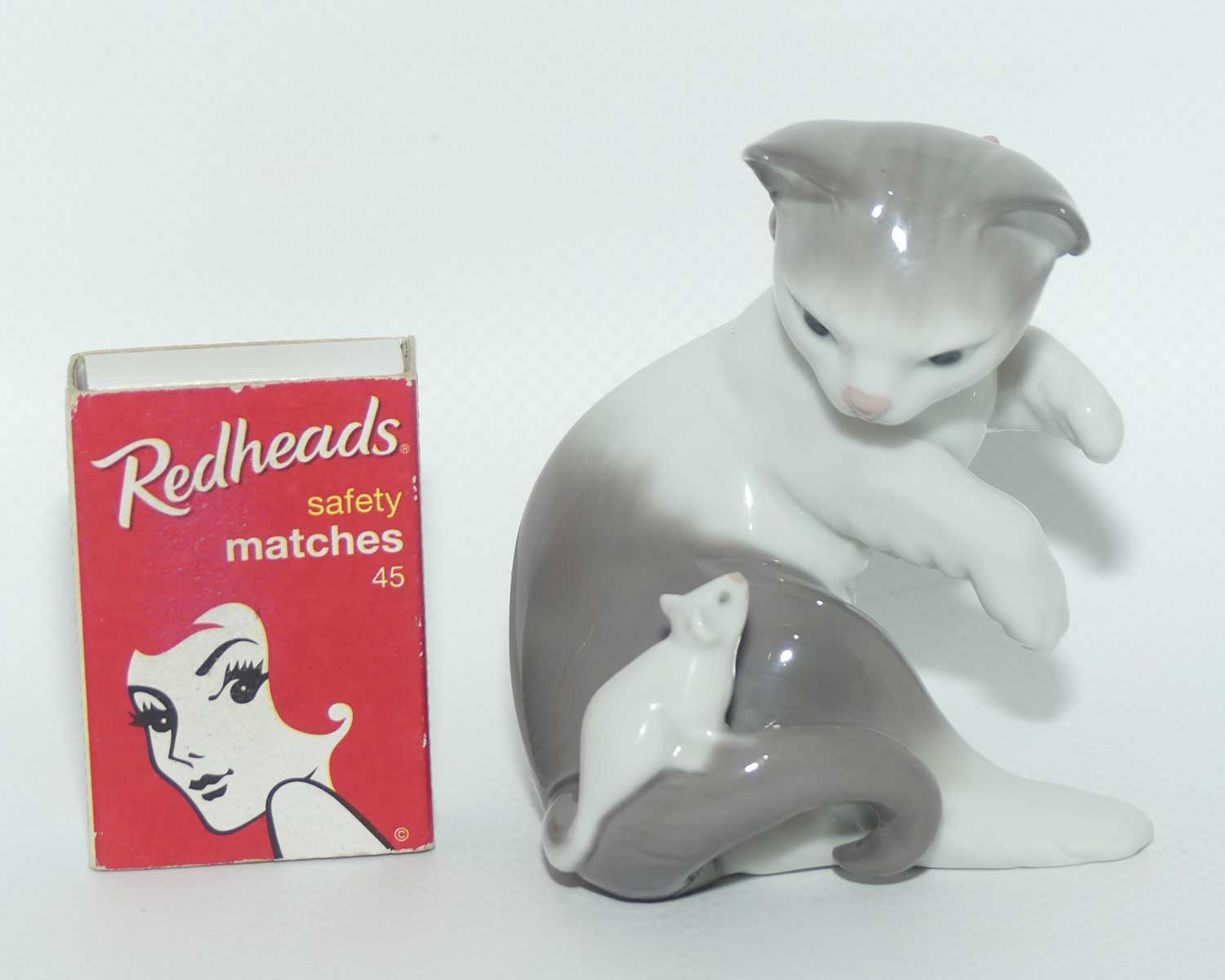 Lladro figure Cat and Mouse | #5236