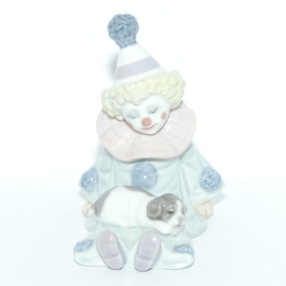 Lladro figure Pierrot with Puppy | #5277
