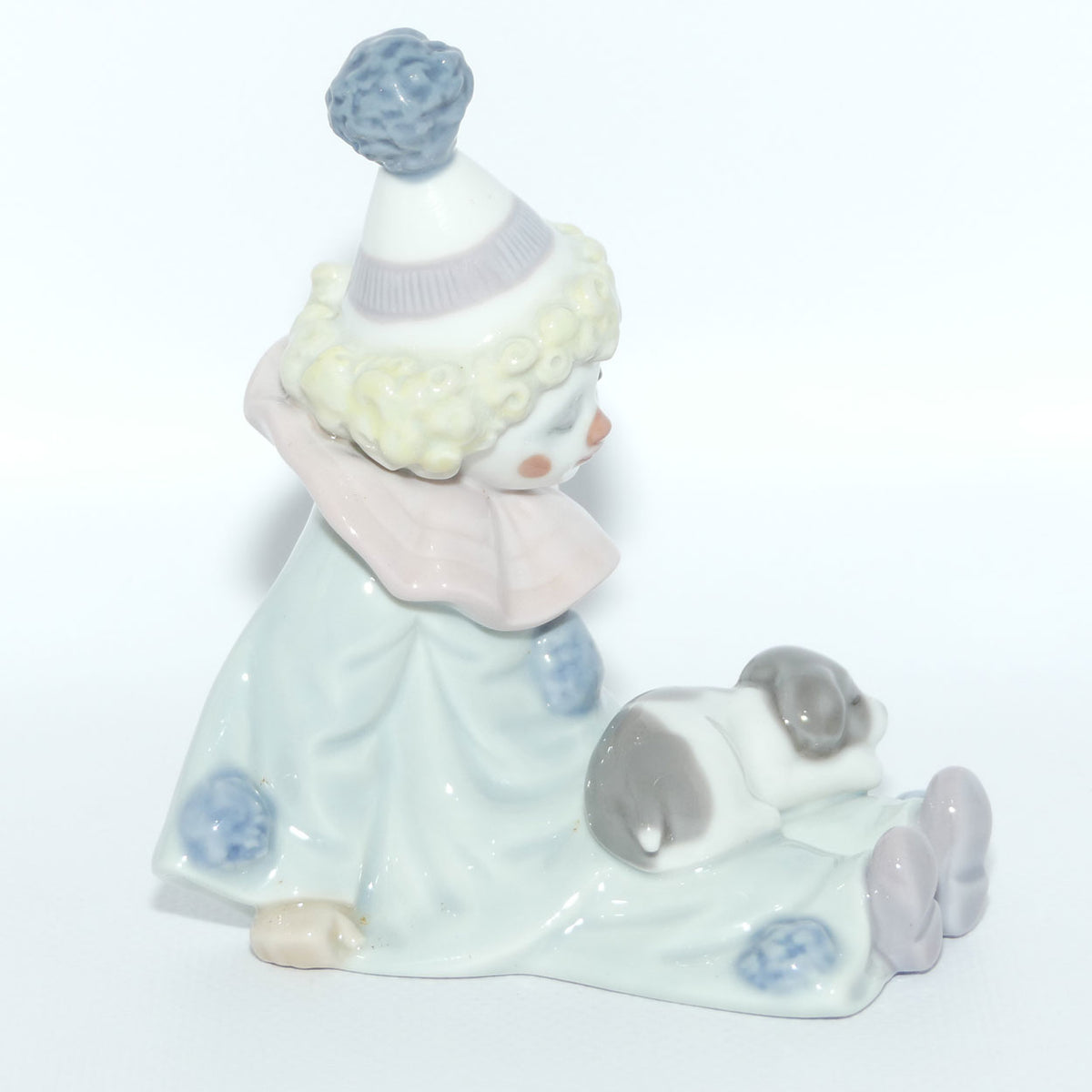 Lladro figure Pierrot with Puppy | #5277