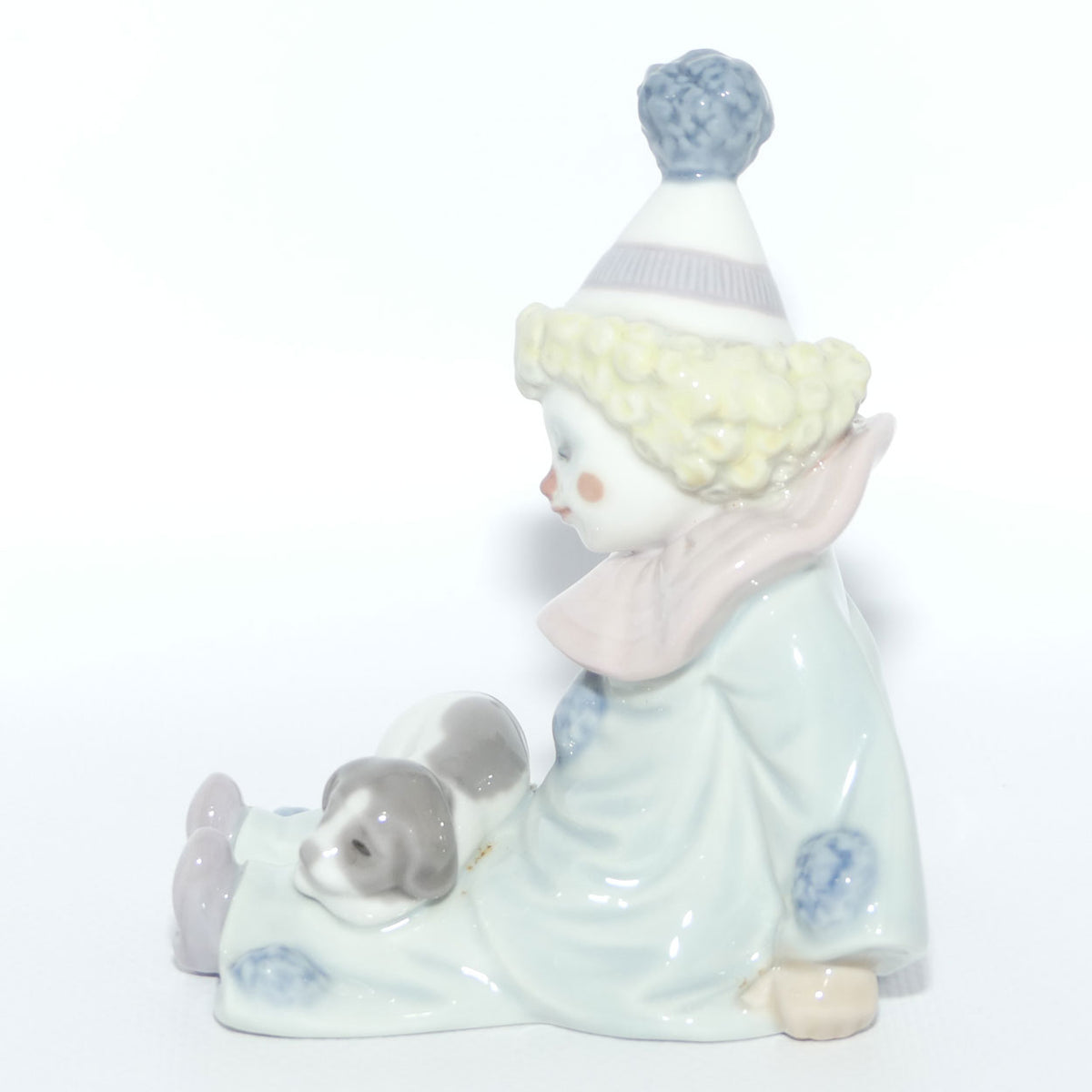 Lladro figure Pierrot with Puppy | #5277