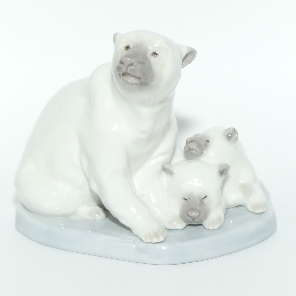 Lladro figure | Miniature Polar Bears #5434