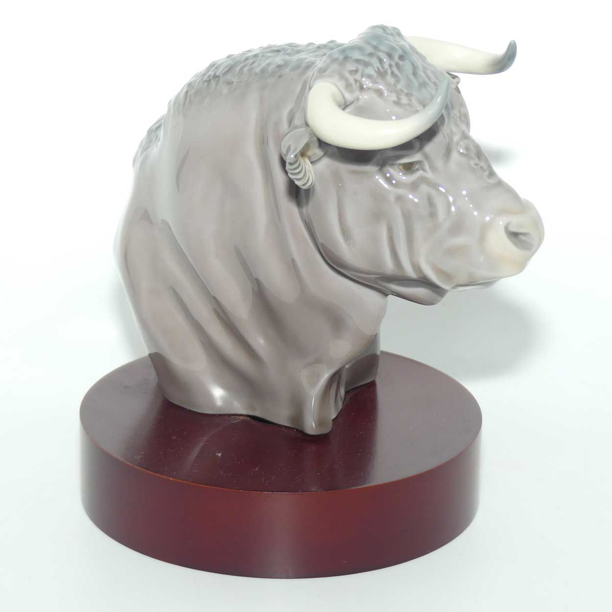 Lladro bust El Toro Bulls Head on Base #5545