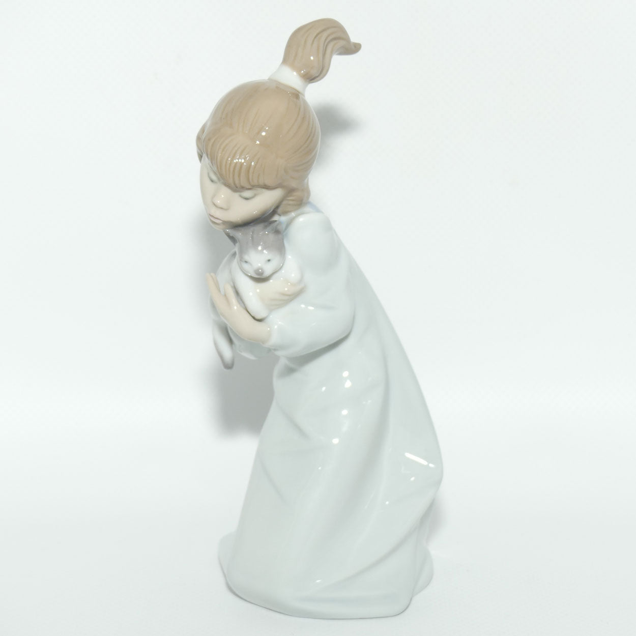 Lladro figure Sleepy Kitten | Gloss | #5712