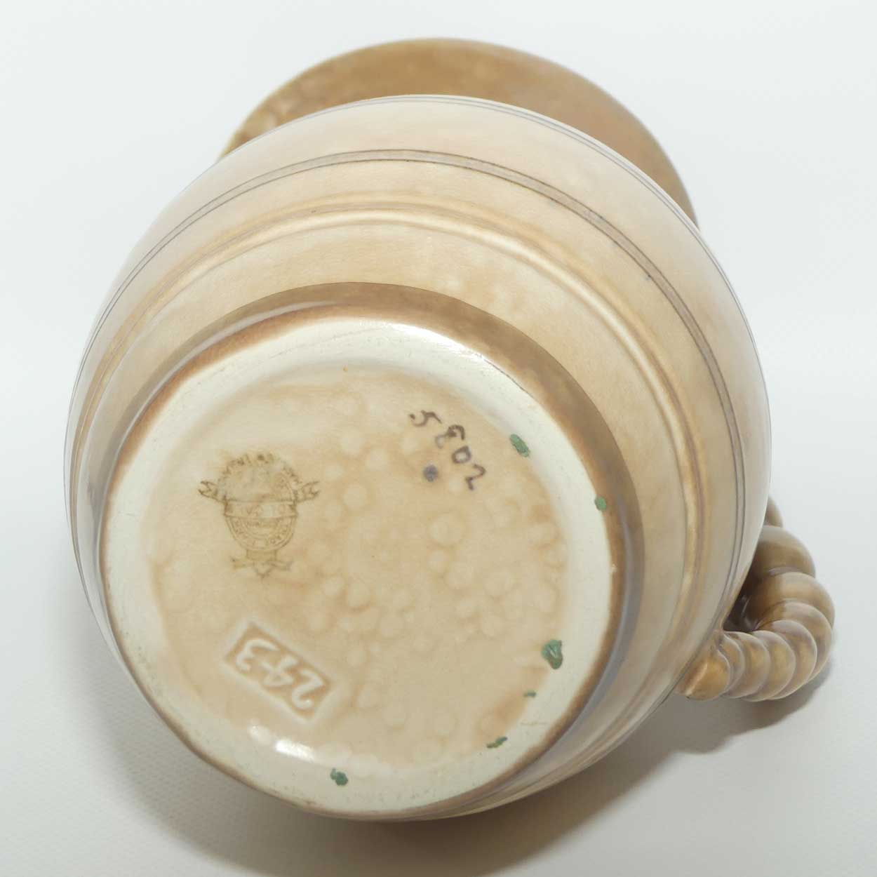 Crown Ducal Charlotte Rhead Citrus pattern jug | Pattern 5802 | Shape 243