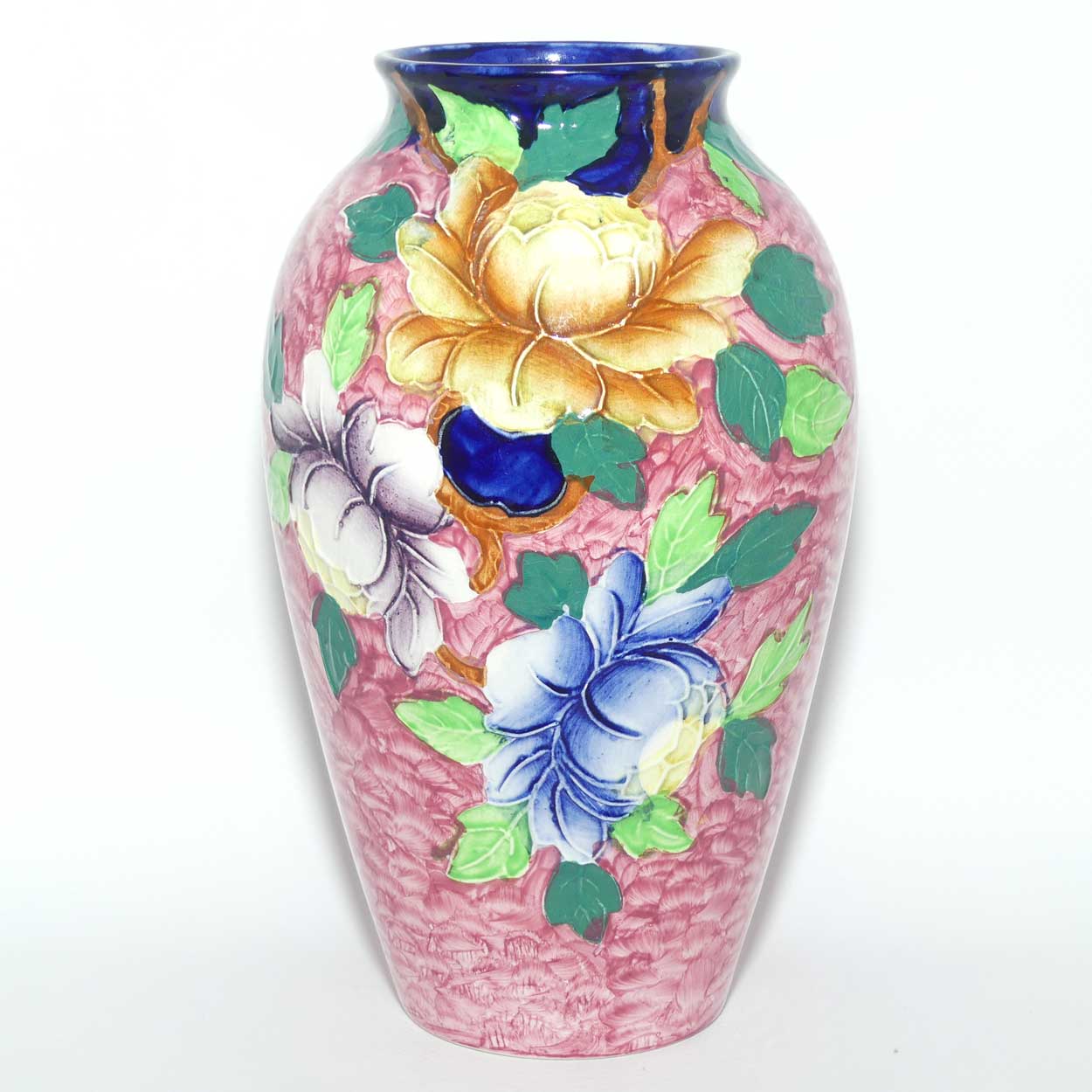 Maling vase | Peona on rose ground | Pattern 6506