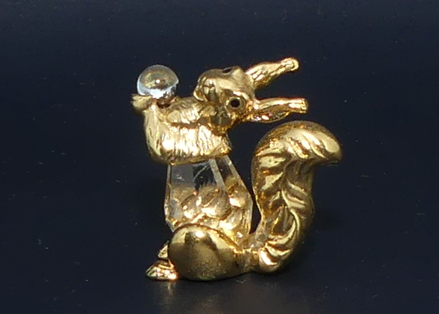 Lencia Austria | Star Collection crystal figure | 66.040 Squirrel | boxed