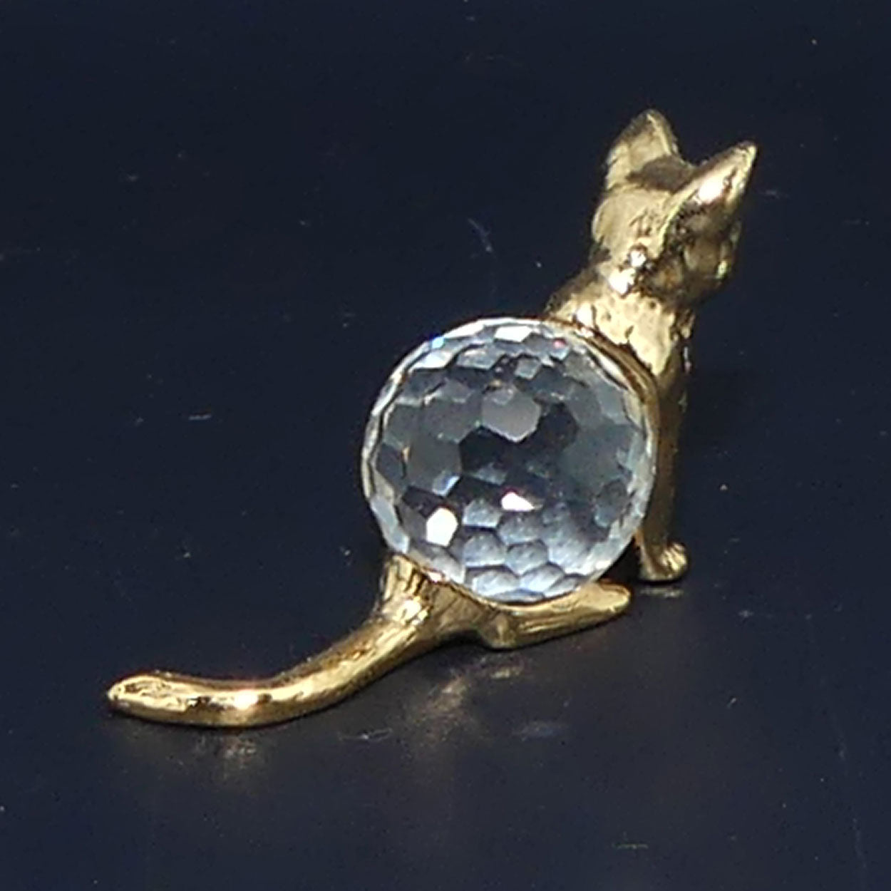 Lencia Austria | Star Collection crystal figure | 66.048 Cat | boxed