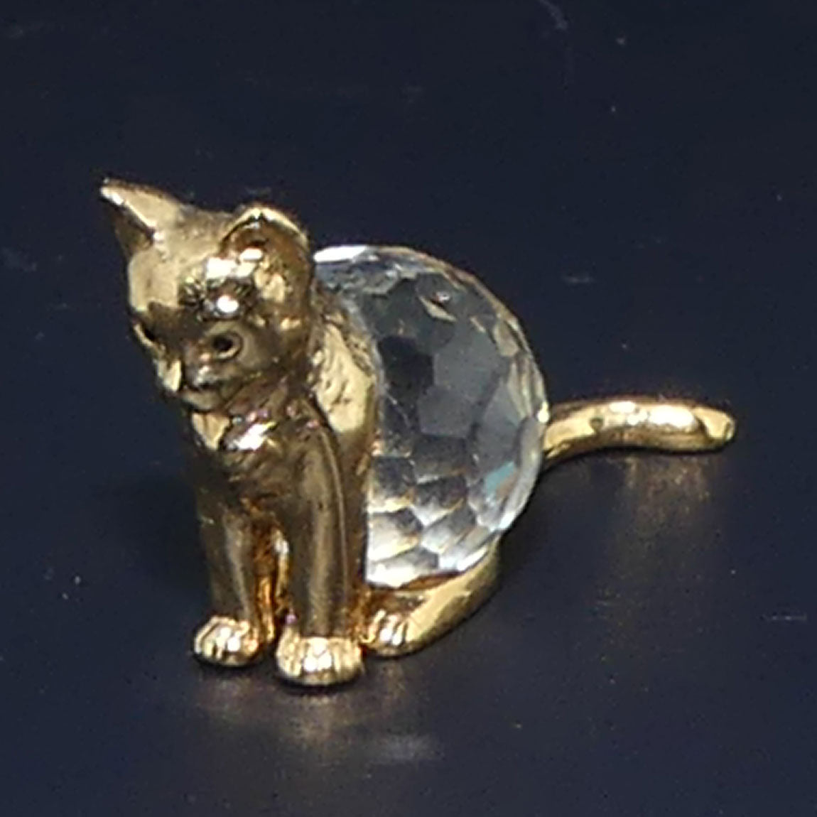 Lencia Austria | Star Collection crystal figure | 66.048 Cat | boxed