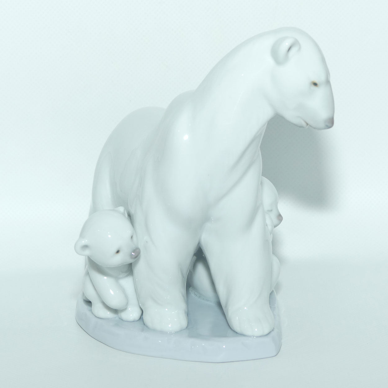 Lladro figure Arctic Family | Polar Bear Family | boxed | #6745