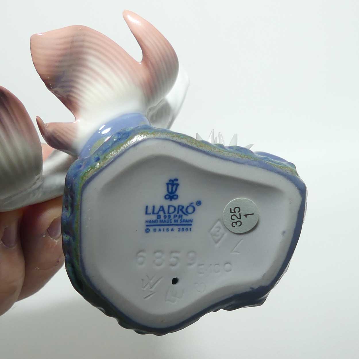 Lladro figure Pond Dreamer | Goldfish | boxed | #6859