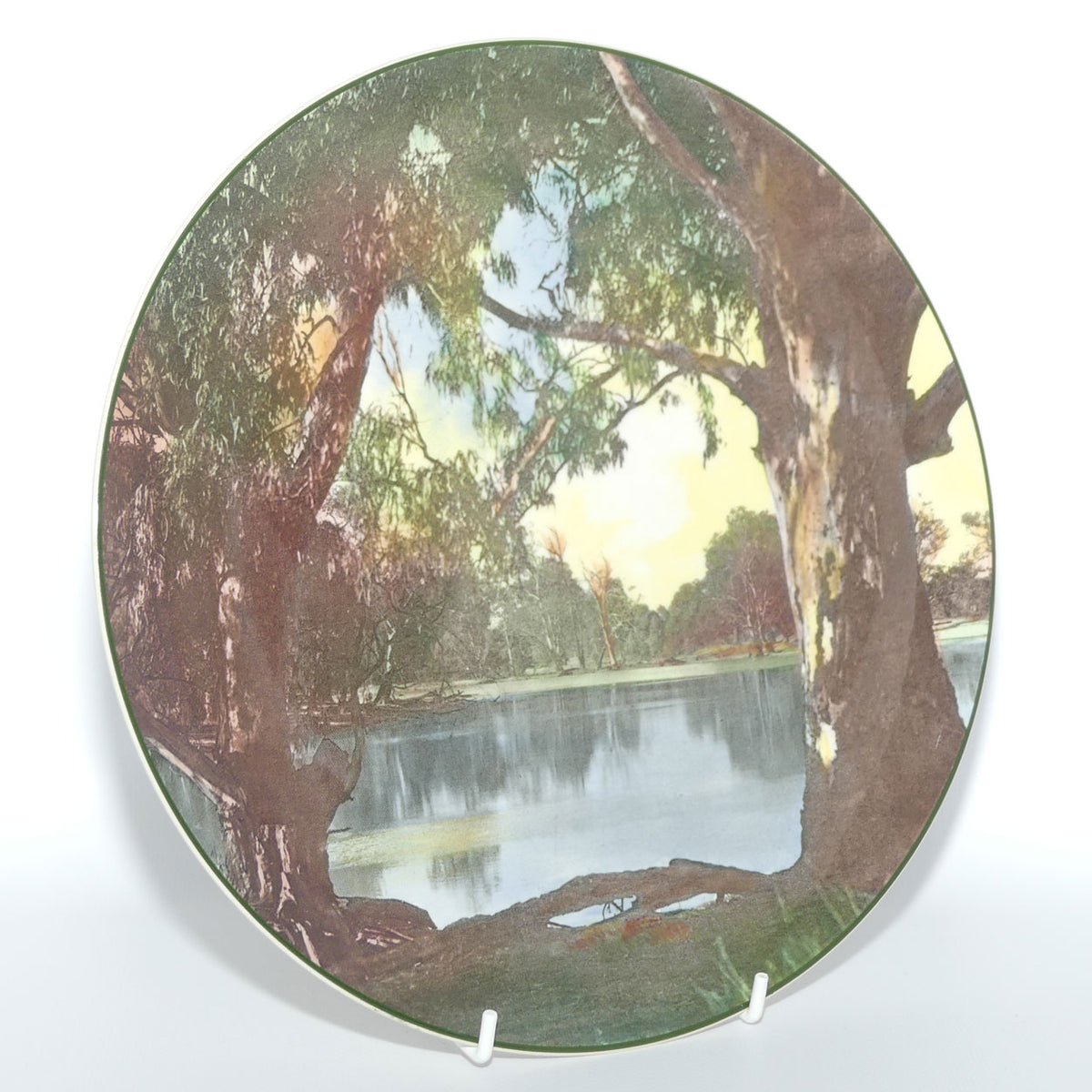Royal Doulton Australian Views plate #6 | Murray River Gums D6425